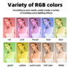 TRL-19H 60W BI+RGB LED RINGLGIHT WITH REMOTE AND MIRROR for YouTube | Photo-Shoot | Video Shoot | Live Stream | Reels | Makeup & Vlogging - Image 3