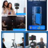 VL-V02 RGB FILL LIGHT WITH MIC FOR VIDEO SHOOT AND PODCAST - Image 4