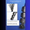 TF-990V MULTI TRIPOD for DSLR cameras, compact cameras, video cameras, smartphones, action cams - Image 3