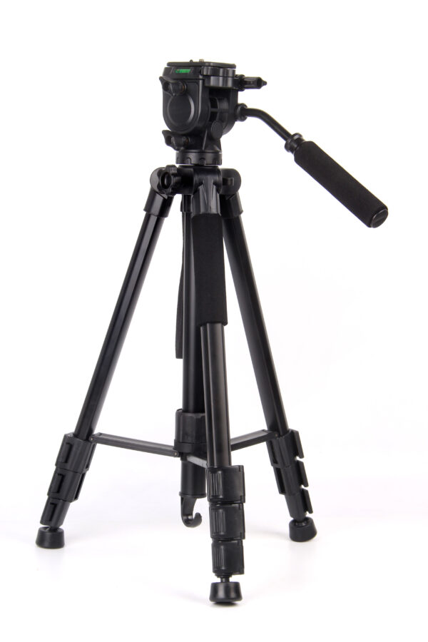 TF-650V PREMIUM TRIPOD FOR DSLR cameras, compact cameras, video cameras,  smartphones, action cams
