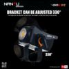 NANTU-450W-BI 20FX with CARRY CASE LUXE SERIES HIGH POWER COB LIGHT - Image 2