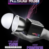 NANTU-150W RGB POWERFUL POCKET COB LIGHT FOR for Content Creators, Vloggers and Video Photography Shoot