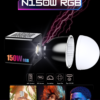 NANTU-150W RGB POWERFUL POCKET COB LIGHT FOR for Content Creators, Vloggers and Video Photography Shoot - Image 3