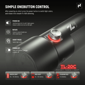 TL-20C POCKET 20 GOBO RGB TORCH LIGHT