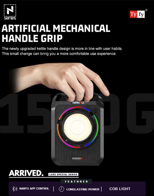 NANTU PRO N500-RGB COB LIGHT - Image 2