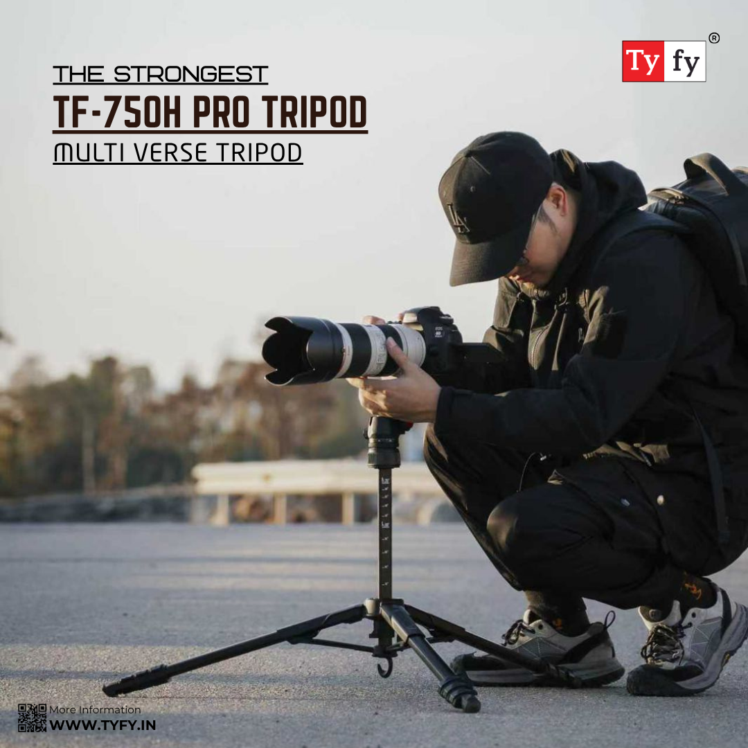 TF-750H PRO MULTI ANGLE TRIPOD