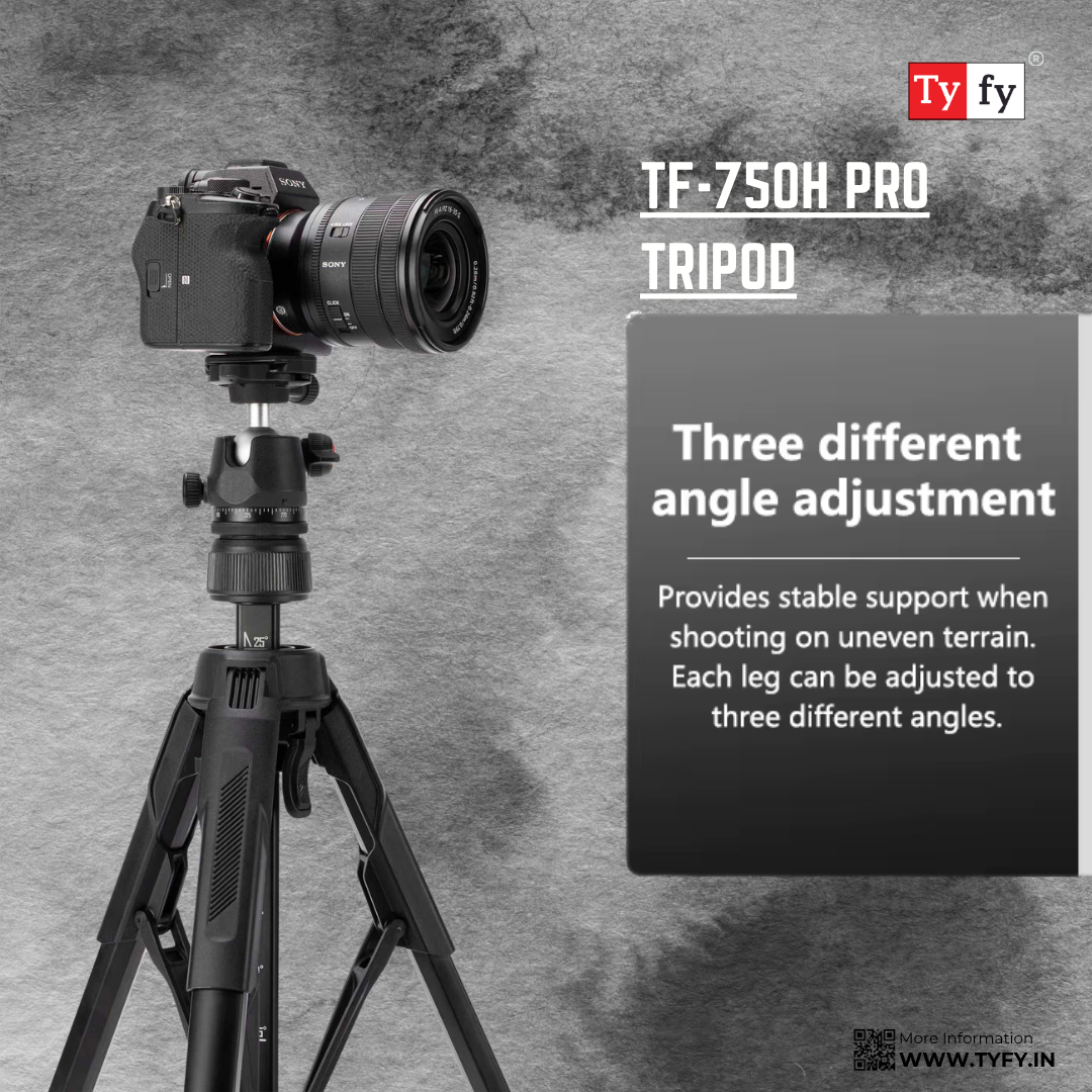 TF-750H PRO MULTI ANGLE TRIPOD - Image 3