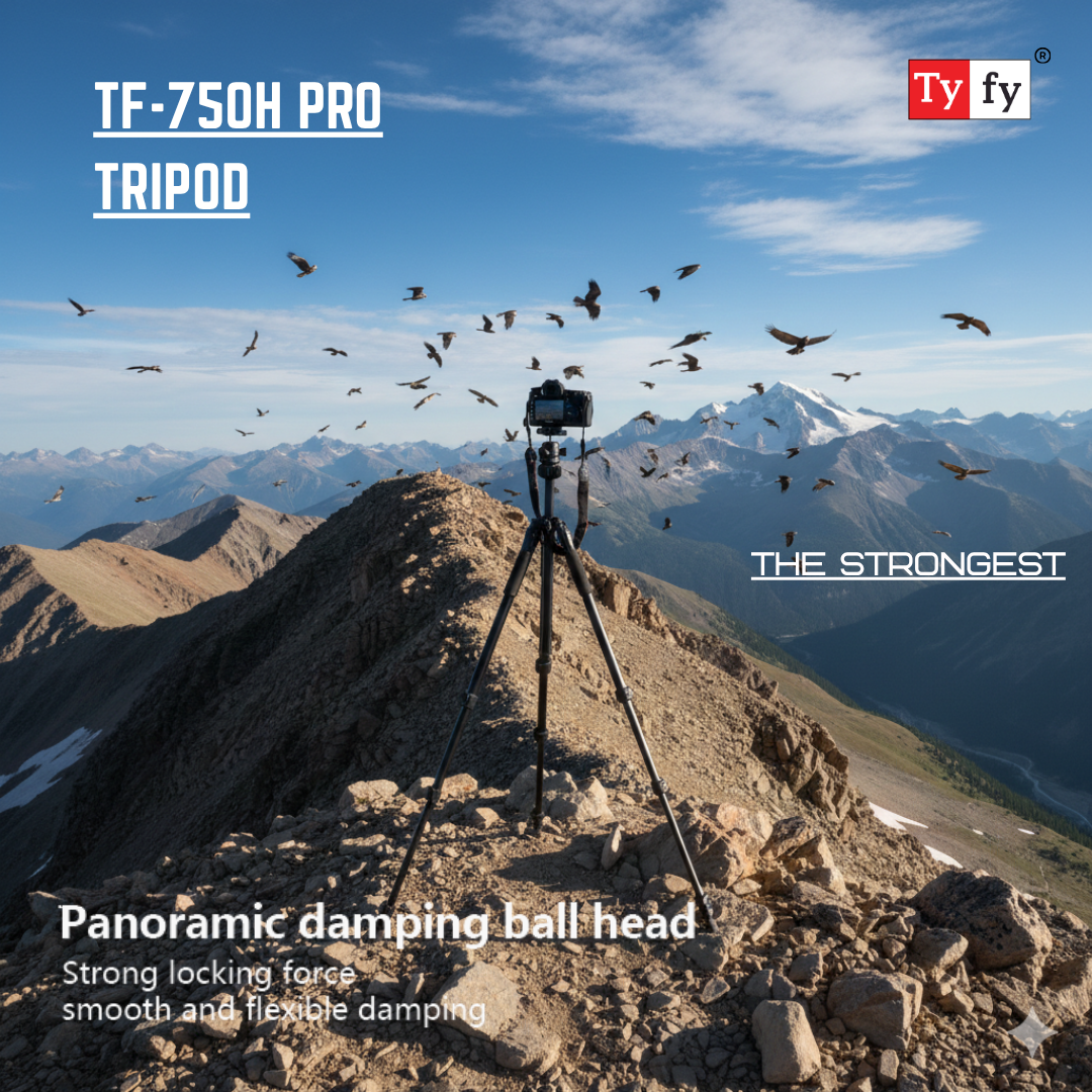 TF-750H PRO MULTI ANGLE TRIPOD - Image 6