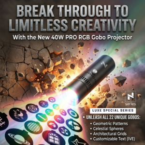 TL-20C PRO -40W POCKET GOBO LIGHT