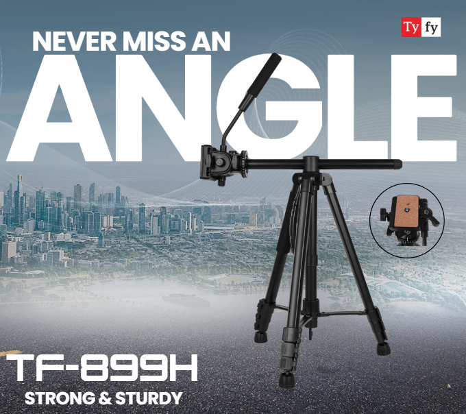 TF-899H PRO TILT TRIPOD - Image 3