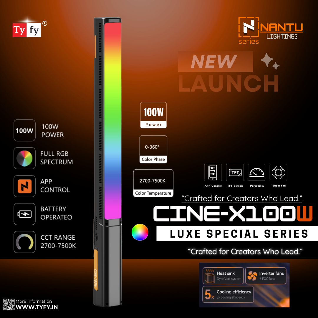 NANTU CINE X-100W POWERFUL STICK LIGHT WAND