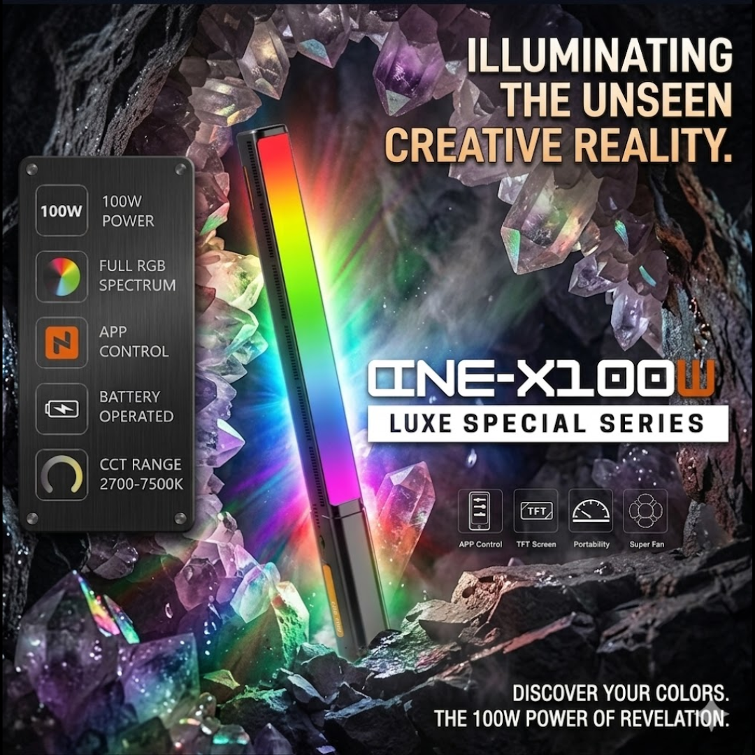 NANTU CINE X-100W POWERFUL STICK LIGHT WAND - Image 5