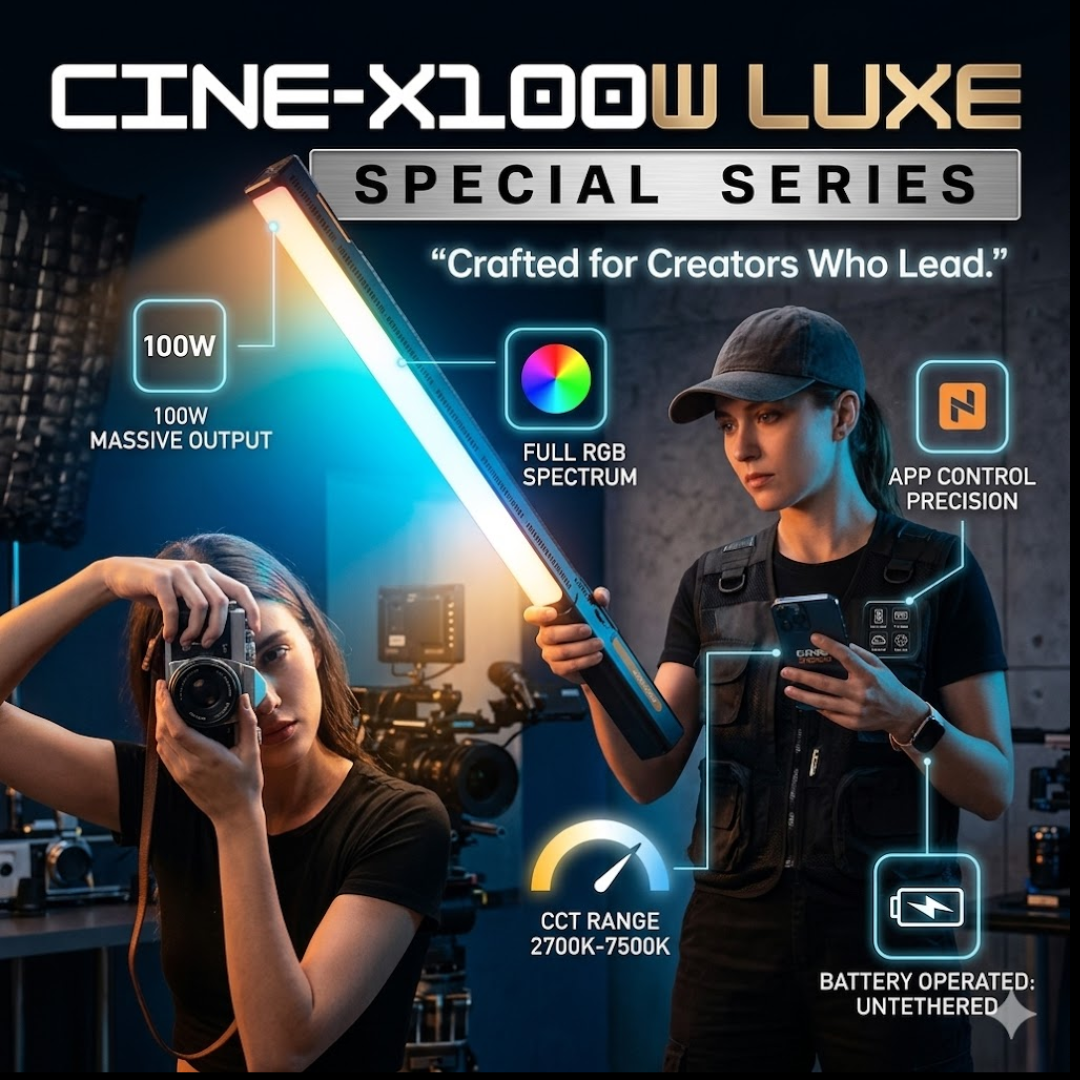 NANTU CINE X-100W POWERFUL STICK LIGHT WAND - Image 6
