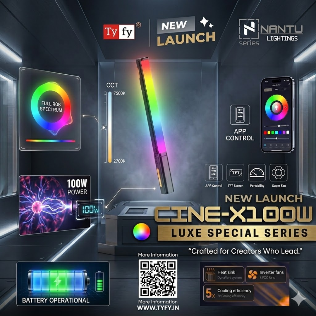 NANTU CINE X-100W POWERFUL STICK LIGHT WAND - Image 7